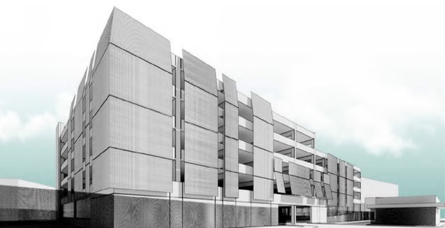 Parking Garage Rendering